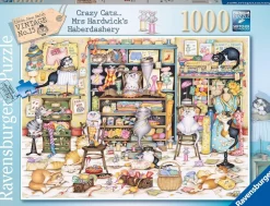 Ravensburger – Crazy Cats – Mrs Hardwick’s Haberdashery 1000 Piece Puzzle