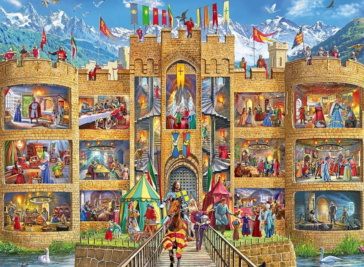 Ravensburger – Cutaway Castle 150 Piece Puzzle