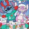 Ravensburger – Disney Stitch, Christmas 100 Piece Puzzle