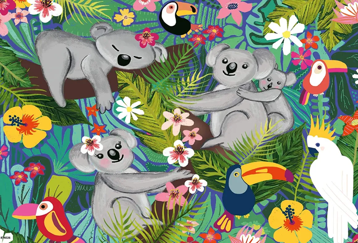 Ravensburger – Koalas & Sloths 2 X 24 Piece Puzzle