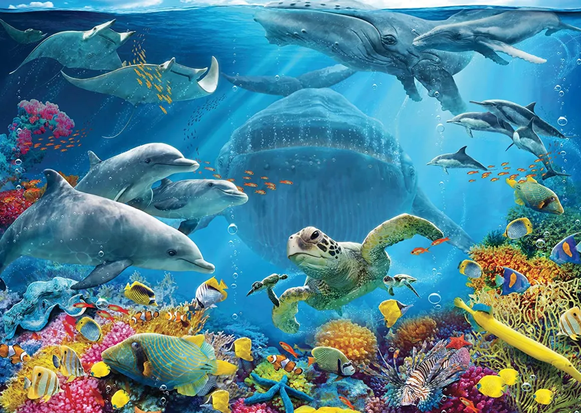 Ravensburger – Life Underwater 300 Large Piece Format Puzzle
