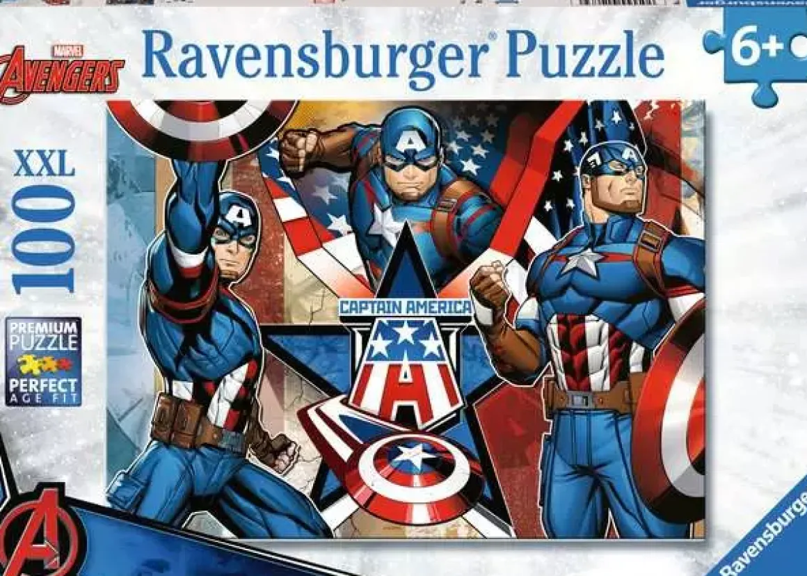 Ravensburger – Marvel Captain America – The First Avenger 100 Piece Puzzle