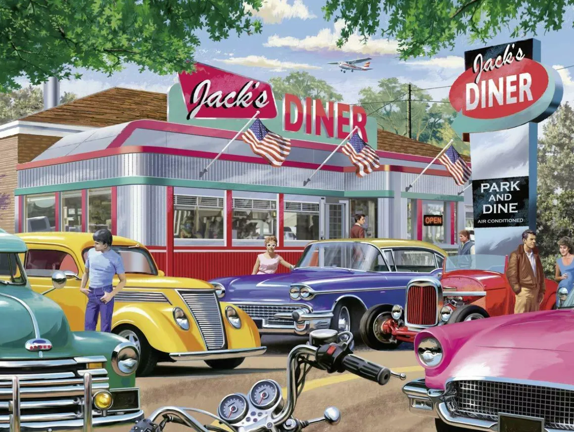 Ravensburger – Meet You at Jacks 750 Large Piece Format Puzzle