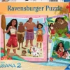 Ravensburger – Moana 2, Off to New Adventures 3 x 49 Piece Puzzle