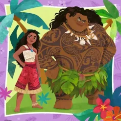 Ravensburger – Moana 2, Off to New Adventures 3 x 49 Piece Puzzle