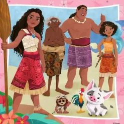 Ravensburger – Moana 2, Off to New Adventures 3 x 49 Piece Puzzle