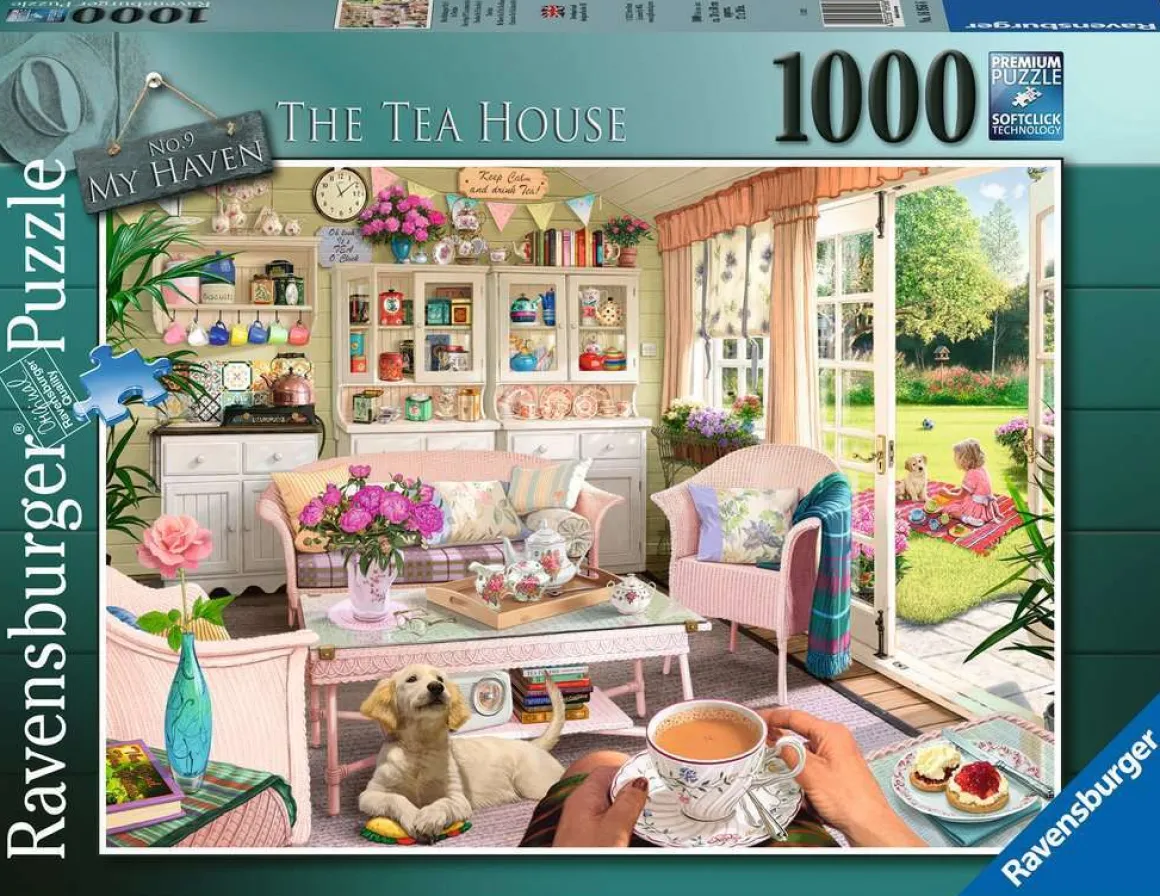 Ravensburger – My Haven No 9 – The Tea House 1000 Piece Puzzle