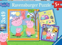 Ravensburger – Peppa’s Family & Friends 3 x 49 Piece Puzzle