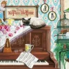 Ravensburger – Piano Cat 750 Large Piece Puzzle