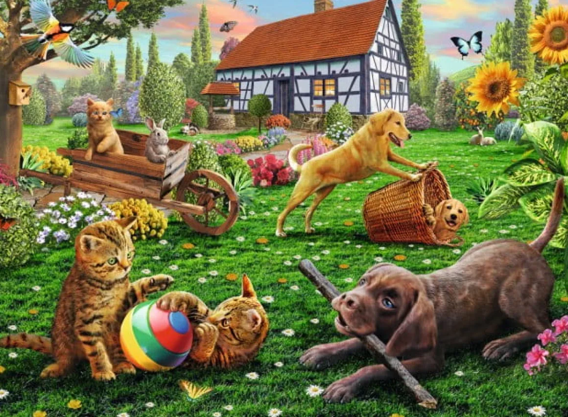 Ravensburger – Playing in the Yard 200 Piece Puzzle