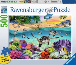 Ravensburger – Race of the Baby Sea Turtles 500 Large Piece Format Puzzle