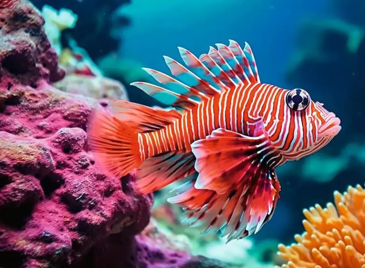 Ravensburger – Red Lionfish 500 Piece Puzzle