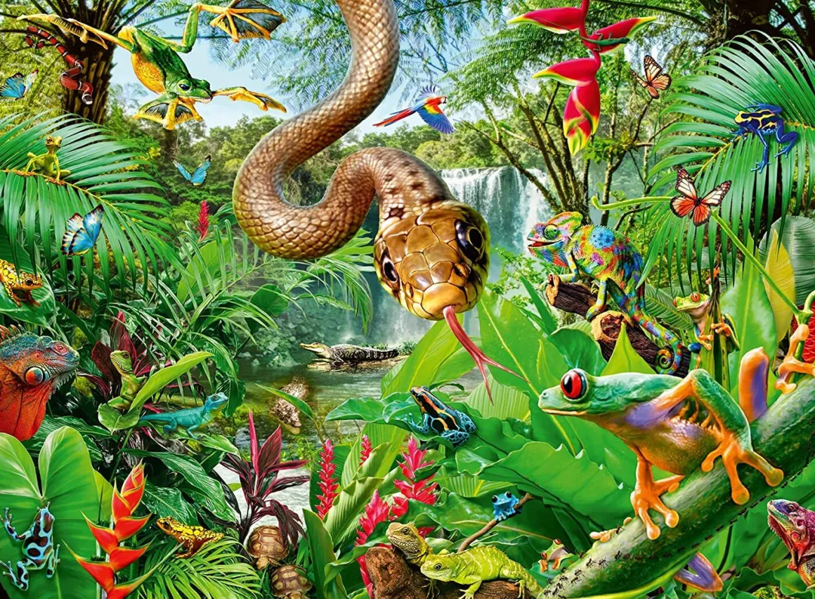 Ravensburger – Reptile Resort 300 Piece Jigsaw Puzzle