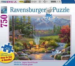 Ravensburger – Riverside Livingroom 750 Large Piece Format Puzzle
