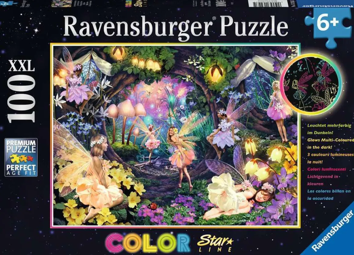 Ravensburger – Starline – Fairy Garden 100 Piece Puzzle