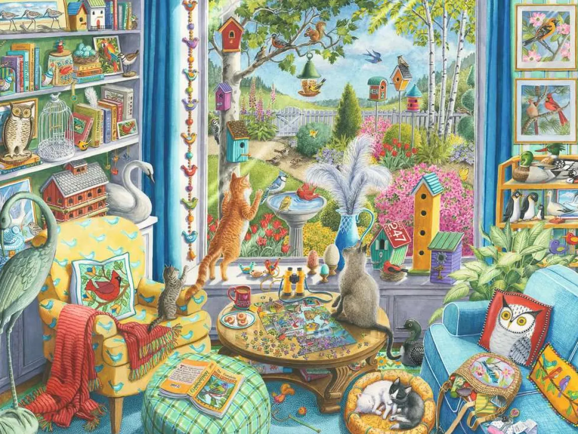Ravensburger – The Bird Watchers 750 Large Piece Format Puzzle