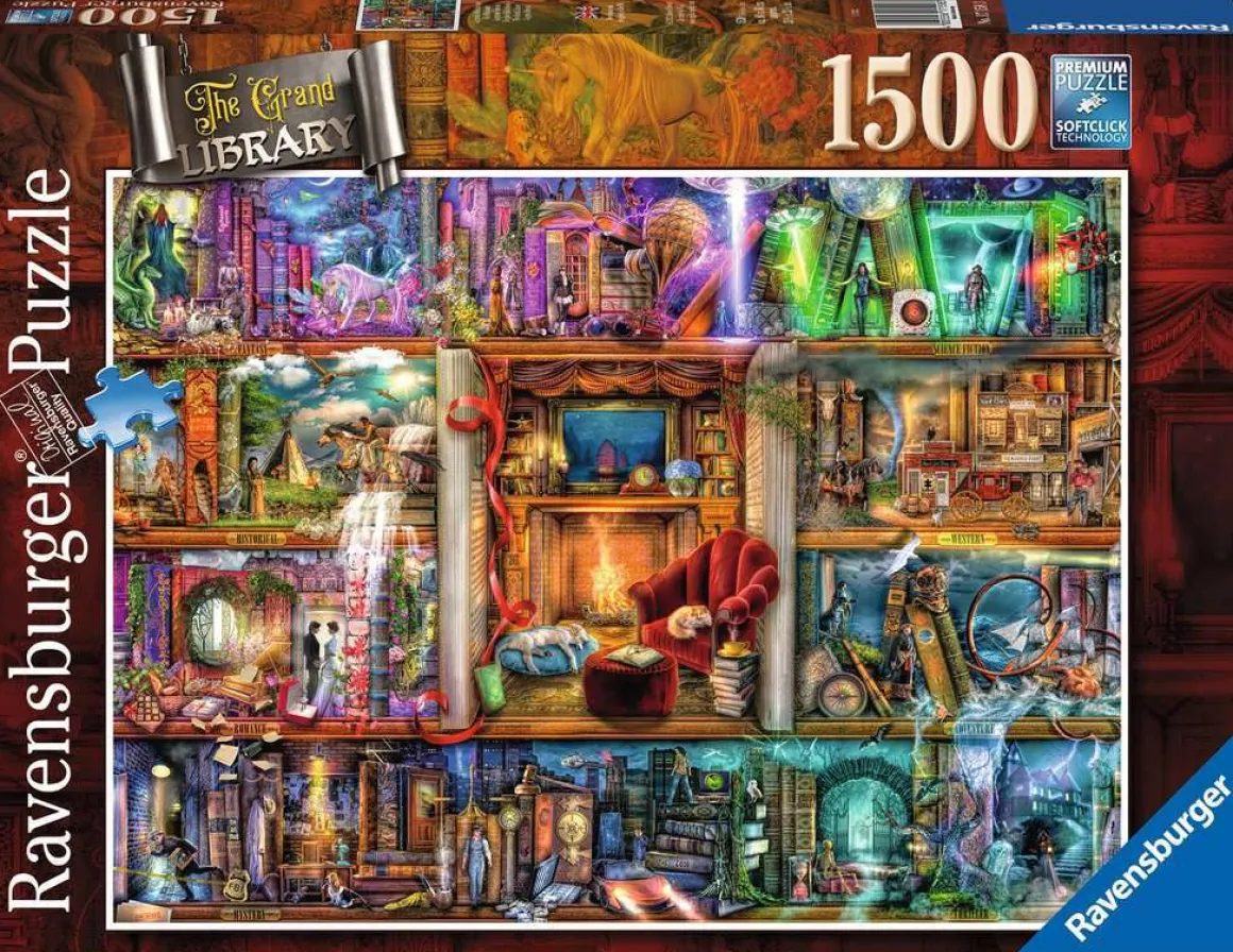 Ravensburger – The Grand Library 1500 Piece Puzzle
