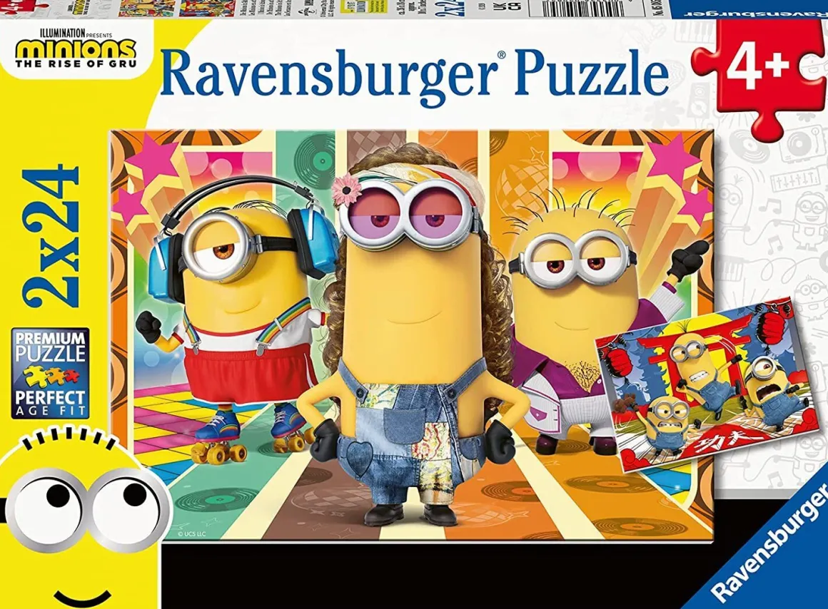Ravensburger – The Minions in Action 2 X 24 Piece Jigsaw Puzzle