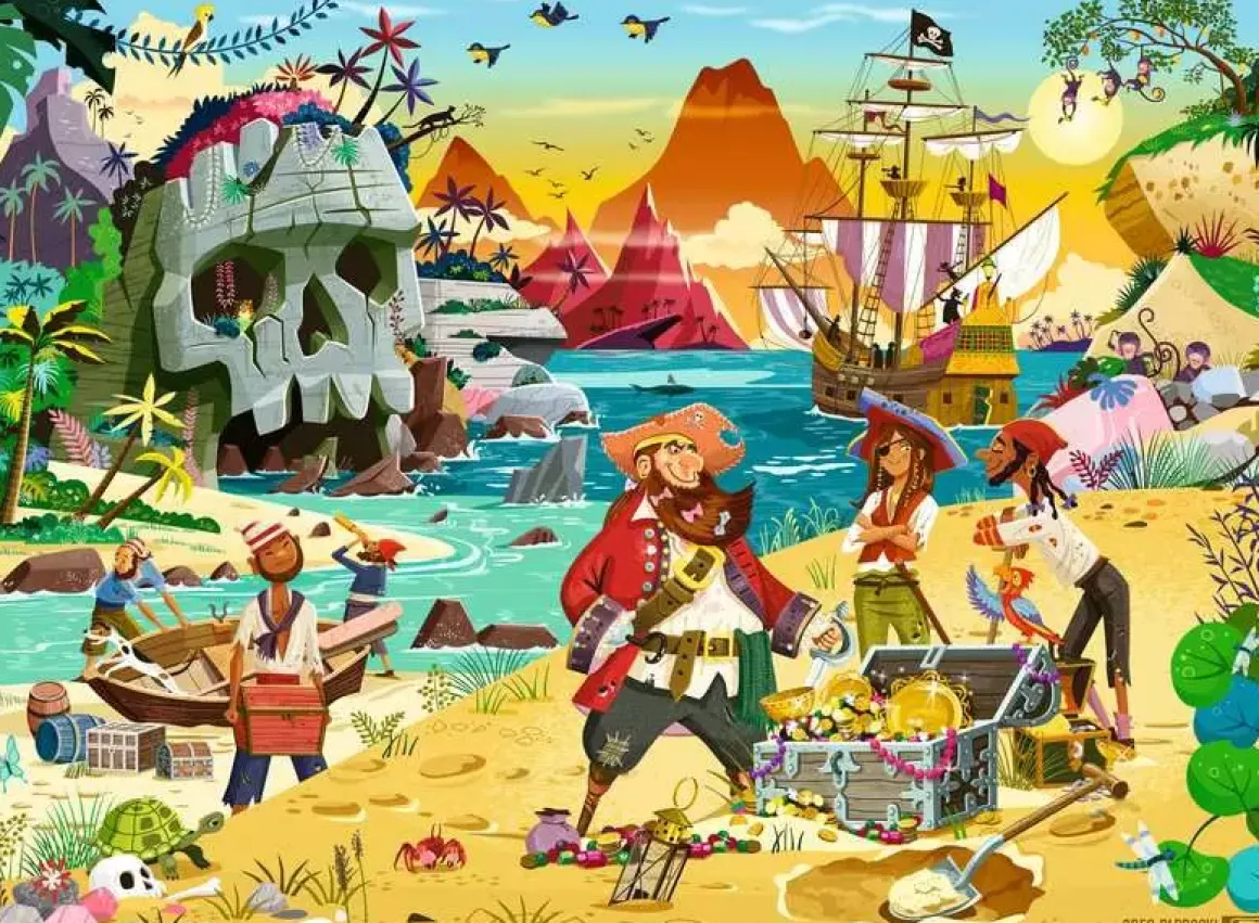 Ravensburger – Treasure 100 Piece Puzzle
