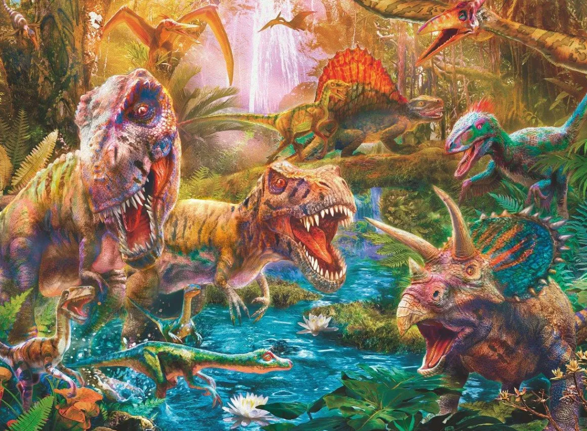Ravensburger – T-Rex Attack 150 Piece Jigsaw Puzzle
