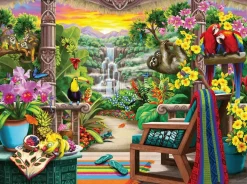 Ravensburger – Tropical Retreat 750 Large Piece Format Puzzle