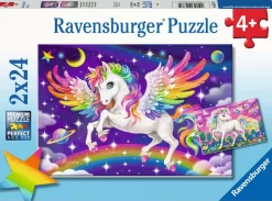 Ravensburger – Unicorn & Pegasus 2 X 24 Piece Puzzle