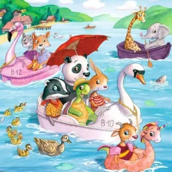 Ravensburger – Water Vehicles 3 x 49 Piece Jigsaw Puzzle