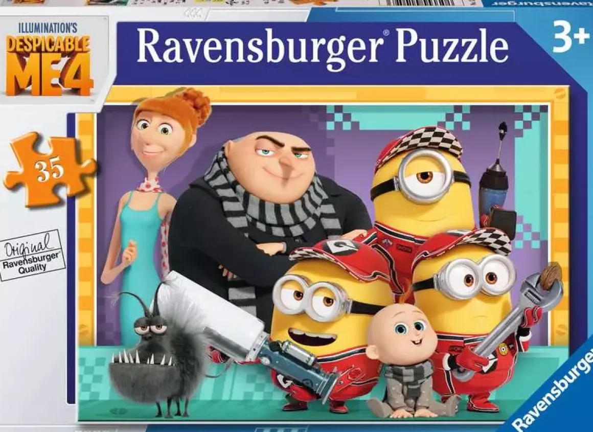 Ravensburger Despicable Me 4, No Job Too Small 35 Piece Puzzle