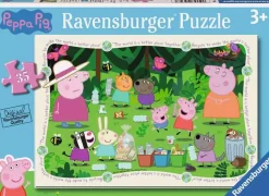 Ravensburger Peppa Pig, Recycle Together 35 Piece Puzzle