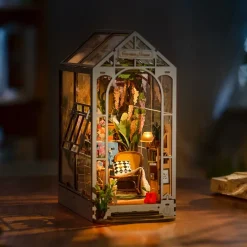 Robotime – DIY Bookends Kit – Garden House