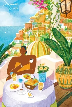 Robotime Rolife – Amalfi Holiday 1000 Piece Puzzle