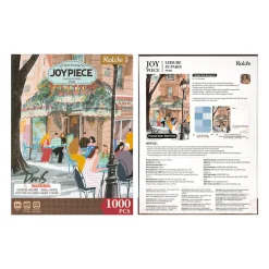 Robotime Rolife – Leisure in Paris 1000 Piece Puzzle