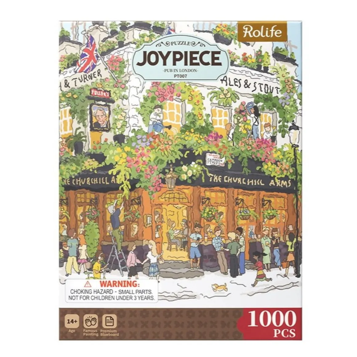 Robotime Rolife – Pub in London 1000 Piece Puzzle
