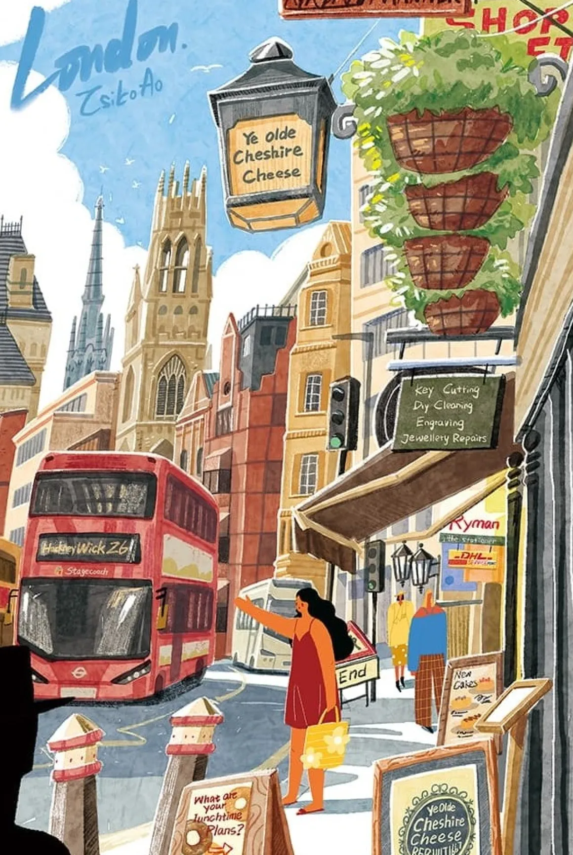 Robotime Rolife – Walk in London 1000 Piece Puzzle