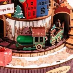 Robotime Rolife 3D Wooden Puzzle – Christmas Melody Tree