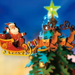Robotime Rolife 3D Wooden Puzzle – Christmas Melody Tree