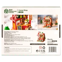 Robotime Rolife DIY Miniature House Cocoa Shop