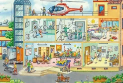 Schmidt – At the Children’s Hospital 40 Piece Jigsaw Puzzle with Stethoscope