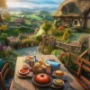 Schmidt – Breakfast with a View 1000 Piece Puzzle