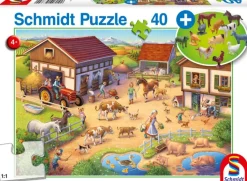 Schmidt – Fun Farm 40 Piece Puzzle with Farm Animals