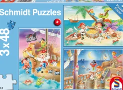 Schmidt – Gang of Pirates 3 X 48 Piece Jigsaw Puzzle