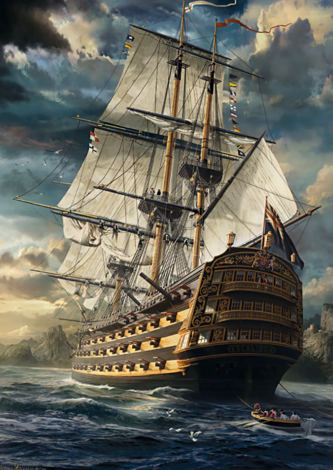 Schmidt – Sails Set 1000 Piece Puzzle