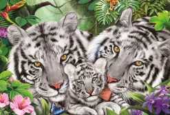 Schmidt – Tiger Family 150  Piece Jigsaw Puzzle