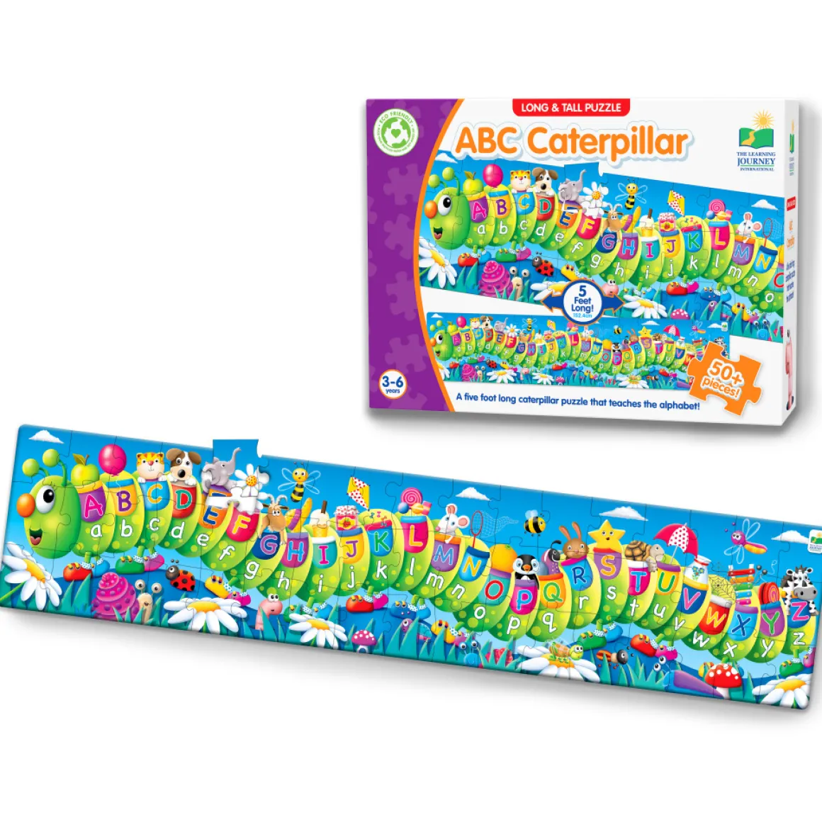 The Learning Journey – ABC Caterpillar Jumbo Floor Puzzle