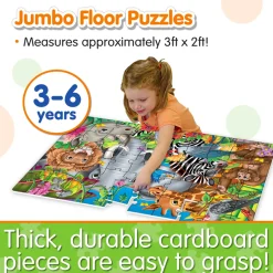 The Learning Journey – Animals of the World Jumbo Floor Puzzle