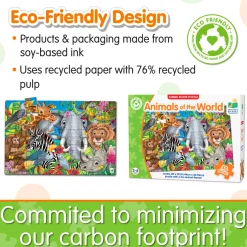The Learning Journey – Animals of the World Jumbo Floor Puzzle