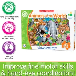 The Learning Journey – Animals of the World Jumbo Floor Puzzle