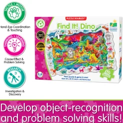 The Learning Journey – Find it Dino Puzzle Doubles