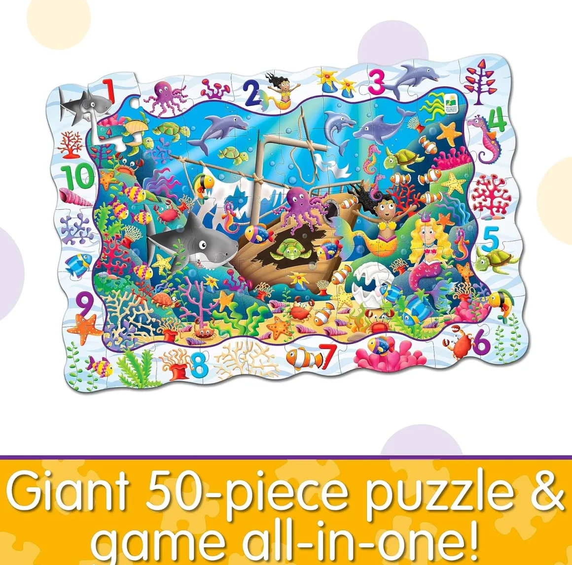 The Learning Journey – Find It! 123 Jumbo Floor Puzzle