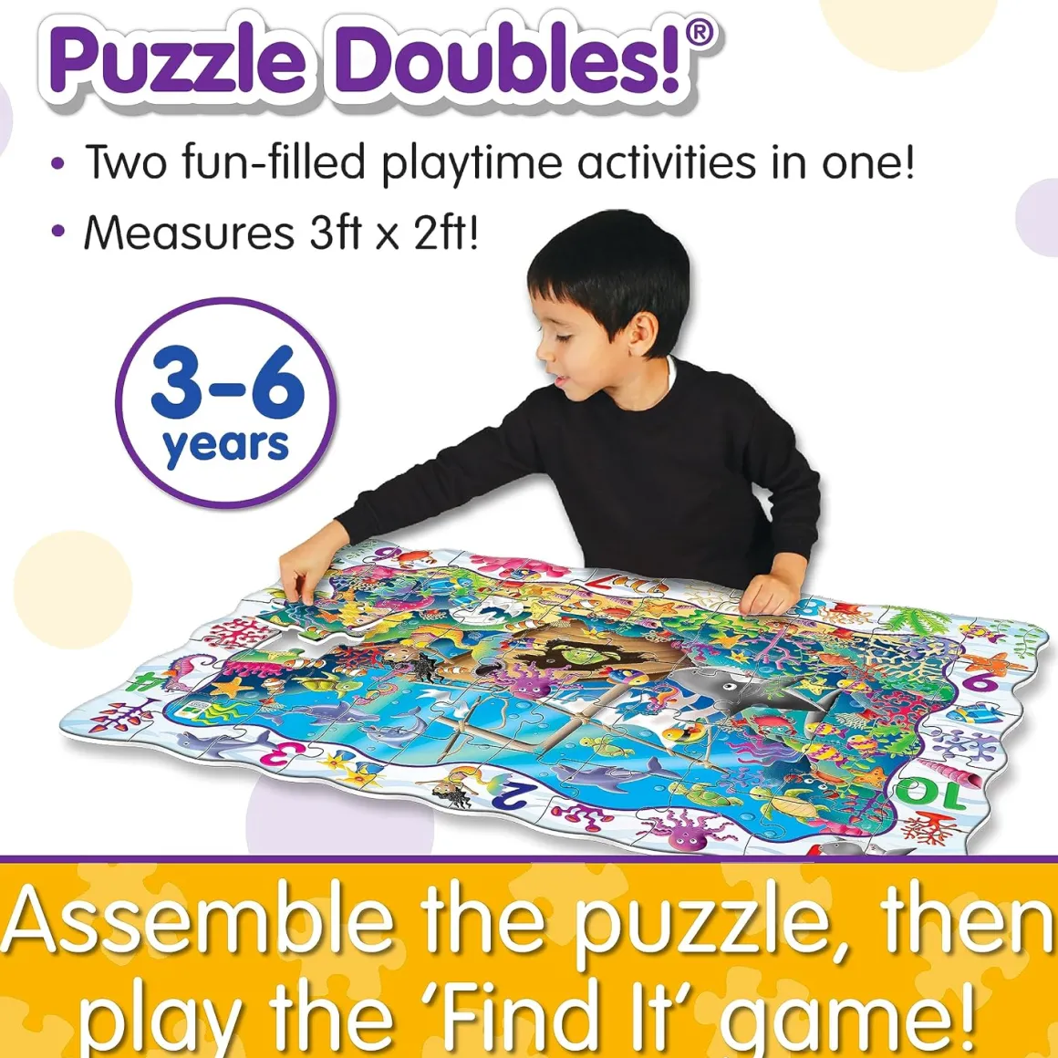 The Learning Journey – Find It! 123 Jumbo Floor Puzzle